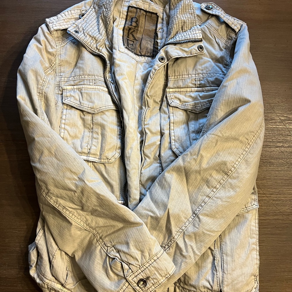BKE lightweight light grey jacket